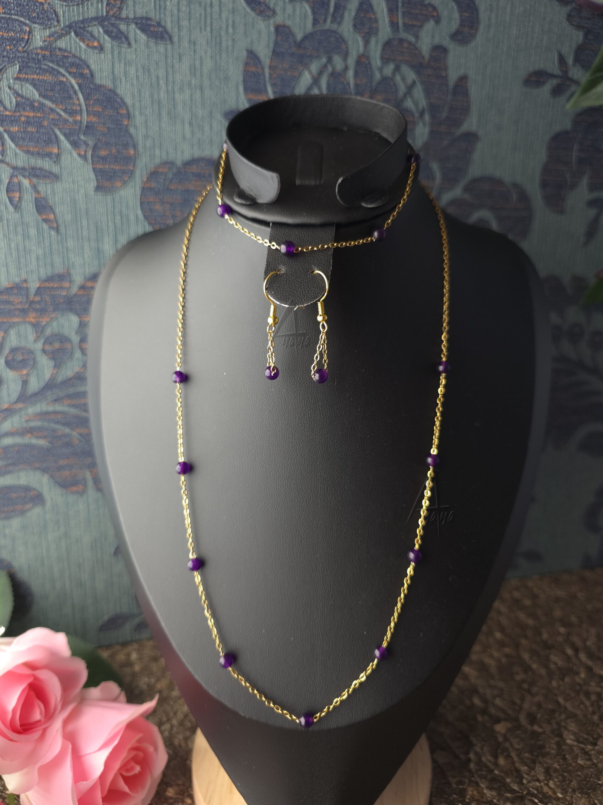 Ini – Gemstone Chain Jewellery Set